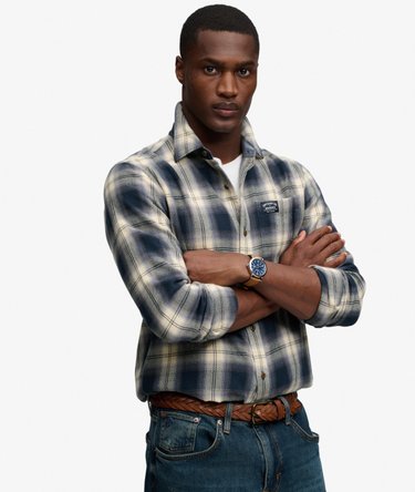 Lang&auml;rmliges Baumwoll-Holzf&auml;llerhemd Image 2