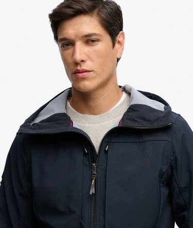 Hooded Softshell Trekker Jacket Image 4
