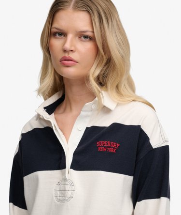 Heritage Stripe Rugby-Shirt Image 4