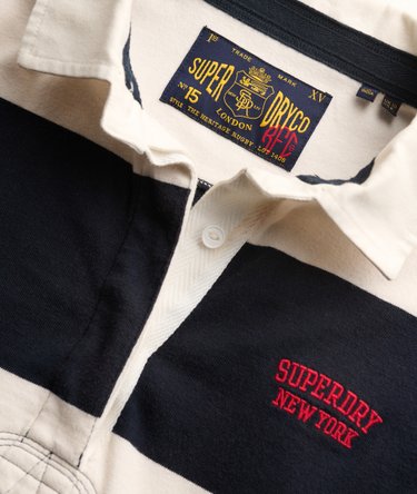 Heritage Stripe Rugby-Shirt Image 6