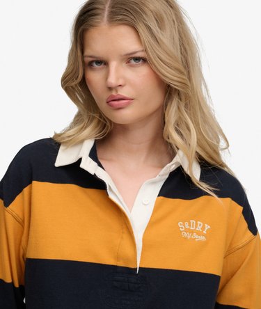 Heritage Stripe Rugby Top Image 4