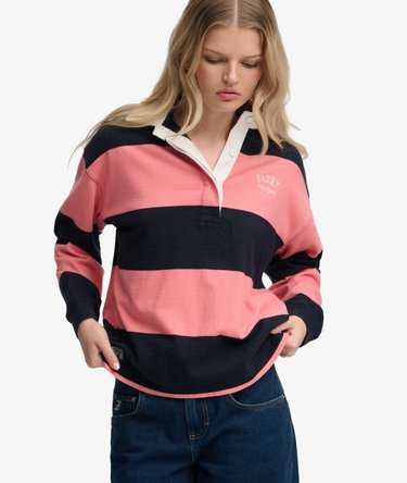 Heritage Stripe Rugby Top Image 2