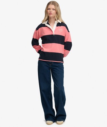 Heritage Stripe Rugby Top Image 3