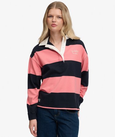 Heritage Stripe Rugby Top Image 1