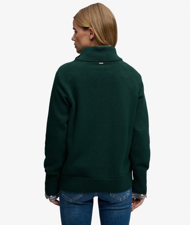 Classic Cotton Strickpullover mit Rei&szlig;verschluss Image 5