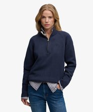 Classic Cotton Knit Half Zip Jumper