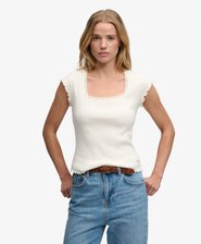 Essential Square Neck Short Sleeve T-Shirt