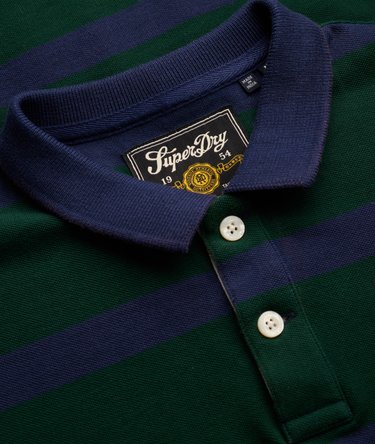 Crest Stripe Poloshirt Image 6