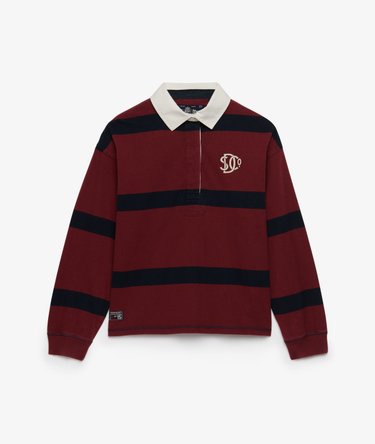 Polo de Rugby Heritage Stripe Image 7