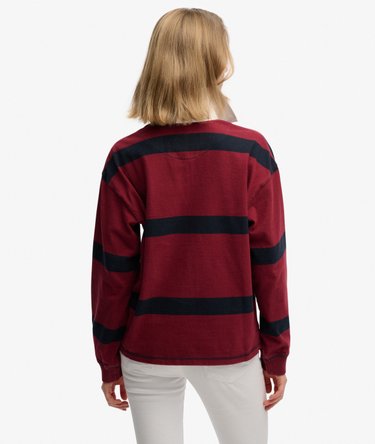 Polo de Rugby Heritage Stripe Image 5