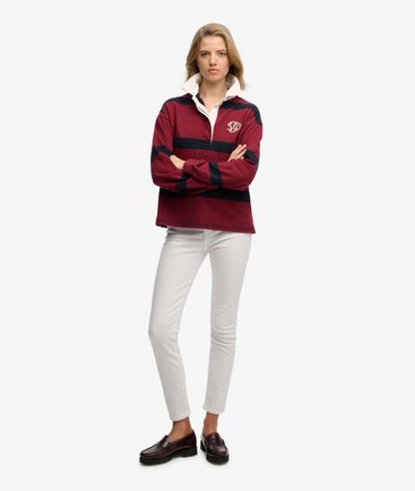 Polo de Rugby Heritage Stripe Image 3