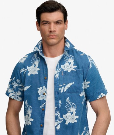 Vintage Loom Kurzarmhemd Image 4