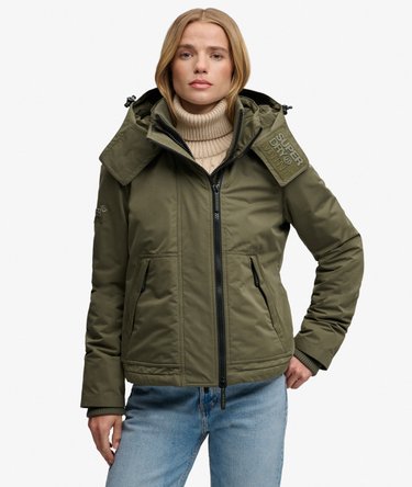 Hooded Microfibre Arctic Windcheater Jacket Image 1