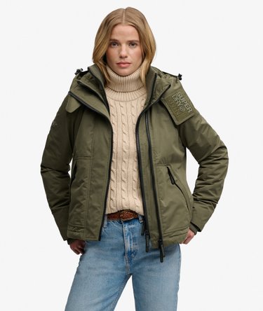 Hooded Microfibre Arctic Windcheater Jacket Image 5
