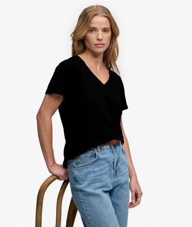 Studios Slub T-Shirt mit Stickerei Image 2