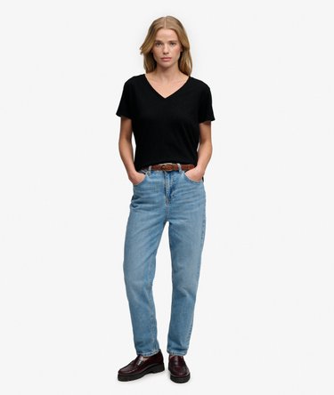 Studios Slub T-Shirt mit Stickerei Image 3