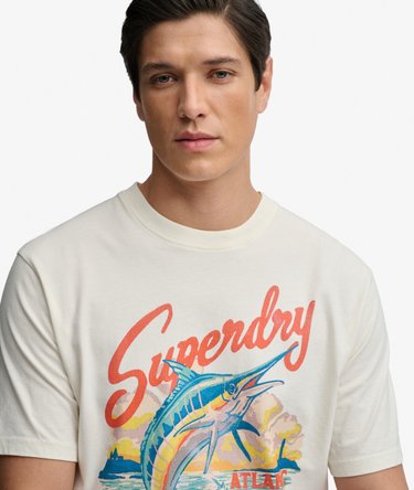 T-shirt Maritime Coupe D&eacute;contract&eacute;e Image 4