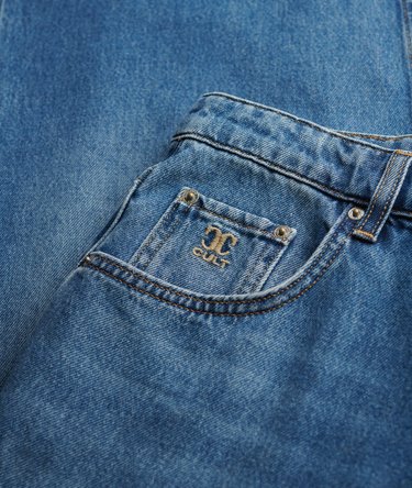 Mid Rise Baggy Jeans Image 6