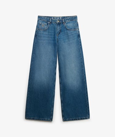 Mid Rise Baggy Jeans Image 7