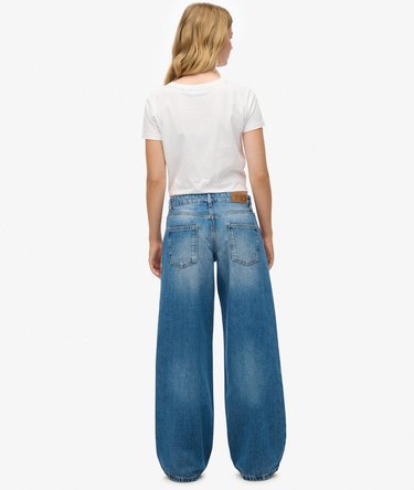 Mid Rise Baggy Jeans Image 5