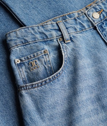 Mid Rise Baggy Jeans Image 6