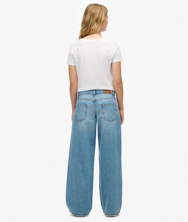 Mid Rise Baggy Jeans Image 5