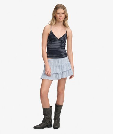 Athletic Essentials V-hals Wafel Camitop Image 3