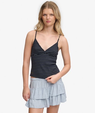 Athletic Essentials V-hals Wafel Camitop Image 1