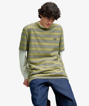 Oversized T-Shirt mit Streifen Image 2