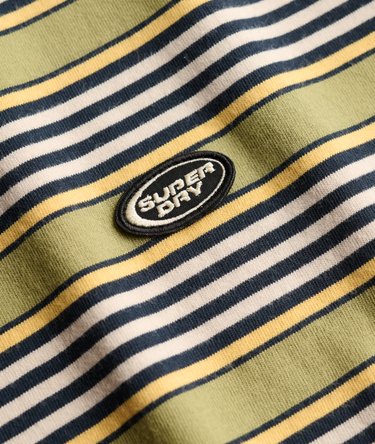 Oversized T-Shirt mit Streifen Image 6