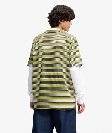 Oversized T-Shirt mit Streifen Image 5