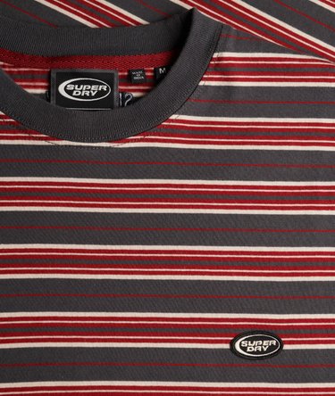 Oversized T-Shirt mit Streifen Image 6