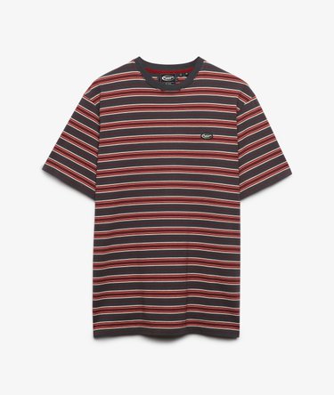 Oversized T-Shirt mit Streifen Image 8