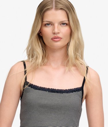 Athletic Essential Lace Cami Top Image 3