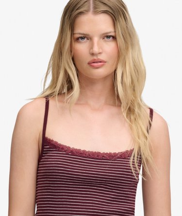 Athletic Essential Lace Cami Top Image 4