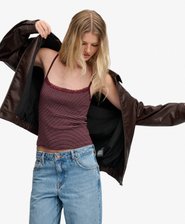 Athletic Essential Lace Cami Top