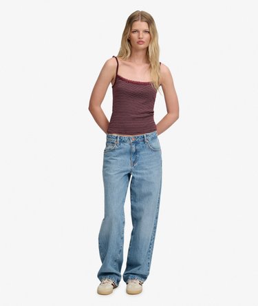 Athletic Essential Lace Cami Top Image 3