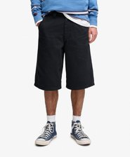 Oversized Twill Shorts met Vijf Zakken