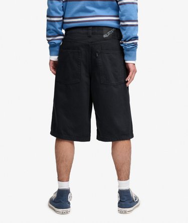 Oversized Twill Shorts met Vijf Zakken Image 3