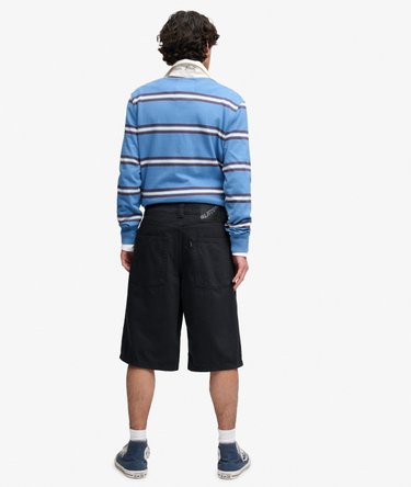 Oversized Twill Shorts met Vijf Zakken Image 5