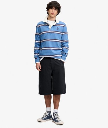 Oversized Twill Shorts met Vijf Zakken Image 2