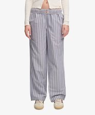 Cotton Stripe Trousers