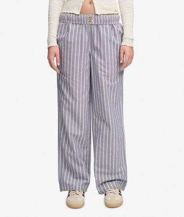 Pantalon Ray&eacute; en Coton Image 2