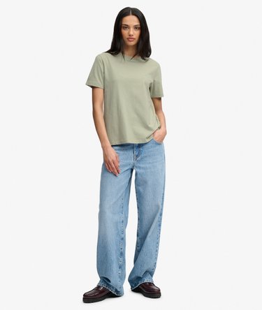 Essential Logo Embroidered T-Shirt Image 3