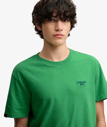 Essential Serif Logo Embroidered T-Shirt Image 3