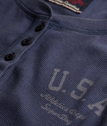 Athletic Button Down Long Sleeve Top Image 6