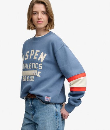 Sweatshirt Aspen Athletics Preppy Ski Image 4