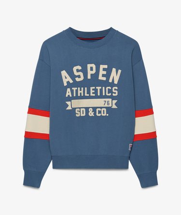 Sweatshirt Aspen Athletics Preppy Ski Image 7