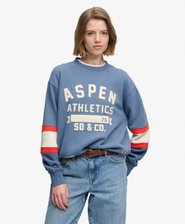 Sweatshirt Aspen Athletics Preppy Ski