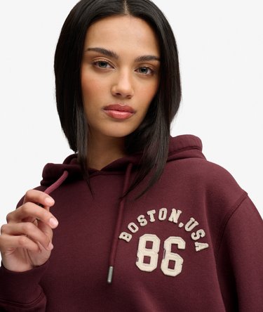 Athletic Essential Applique Lyhennetty Huppari Image 4